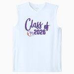 BEMENT MIDDLE SCHOOL BULLDOGS Sport-Tek Youth Club Sleeveless V-Neck Front Thumbnail