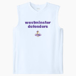 Westminster Defenders <span class="pdp-name-mascot">Westminster Defenders</span> Sport-Tek Youth Club Sleeveless V-Neck Front Thumbnail