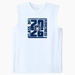 NORCROSS HIGH SCHOOL BLUE DEVILS <span class="pdp-name-mascot">NORCROSS BLUE DEVILS</span> Sport-Tek Youth Club Sleeveless V-Neck Front Thumbnail