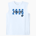 Faulkner University Eagles <span class="pdp-name-mascot">Faulkner University Eagles</span> Sport-Tek Youth Club Sleeveless V-Neck Front Thumbnail