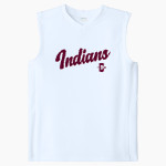 Cherokee Indians <span class="pdp-name-mascot">Cherokee Indians</span> Sport-Tek Youth Club Sleeveless V-Neck Front Thumbnail