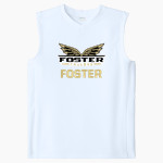 FOSTER HIGH SCHOOL FALCONS <span class="pdp-name-mascot">FOSTER FALCONS</span> Sport-Tek Youth Club Sleeveless V-Neck Front Thumbnail