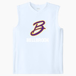 BELLBROOK GOLDEN EAGLES The Official Online Store <span class="pdp-name-mascot">BELLBROOK GOLDEN EAGLES</span> Sport-Tek Youth Club Sleeveless V-Neck Front Thumbnail