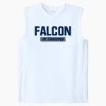 Salem Falcons <span class="pdp-name-mascot">Salem School District Falcons</span> Sport-Tek Youth Club Sleeveless V-Neck Front Thumbnail