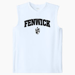 Fenwick Friars The Official Online Store <span class="pdp-name-mascot">Fenwick Friars</span> Sport-Tek Youth Club Sleeveless V-Neck Front Thumbnail
