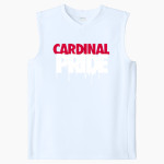 Dodge City Cardinals <span class="pdp-name-mascot">Dodge City Cardinals</span> Sport-Tek Youth Club Sleeveless V-Neck Front Thumbnail