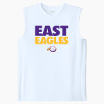 EAST HIGH SCHOOL EAGLES <span class="pdp-name-mascot">EAST EAGLES</span> Sport-Tek Youth Club Sleeveless V-Neck Front Thumbnail
