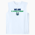 St. Patrick's Academy Wolfhounds <span class="pdp-name-mascot">Great Falls Central Catholic H S Mustangs</span> Sport-Tek Youth Club Sleeveless V-Neck Front Thumbnail