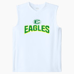 Eastern Alamance Eagles Sport-Tek Youth Club Sleeveless V-Neck Front Thumbnail