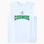 SPRINGFIELD HIGH SCHOOL COSMOS Sport-Tek Youth Club Sleeveless V-Neck Front Thumbnail