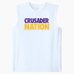 Holy Cross Crusaders <span class="pdp-name-mascot">Holy Cross School Crusaders</span> Sport-Tek Youth Club Sleeveless V-Neck Front Thumbnail