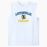 Laytonville Warriors Sport-Tek Youth Club Sleeveless V-Neck Front Thumbnail