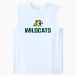 Northern Michigan Wildcats <span class="pdp-name-mascot">Northern Michigan Wildcats</span> Sport-Tek Youth Club Sleeveless V-Neck Front Thumbnail