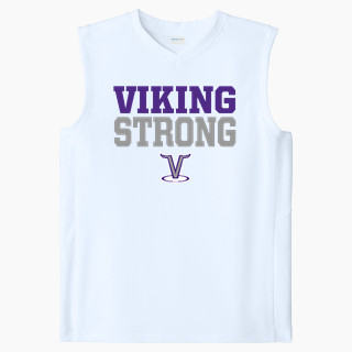 Sport-Tek Youth Club Sleeveless V-Neck