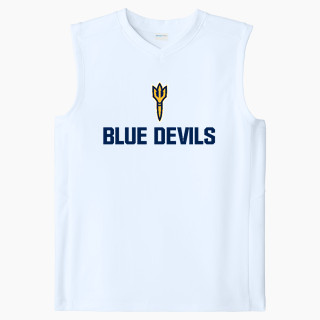 Sport-Tek Youth Club Sleeveless V-Neck