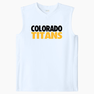 Sport-Tek Youth Club Sleeveless V-Neck