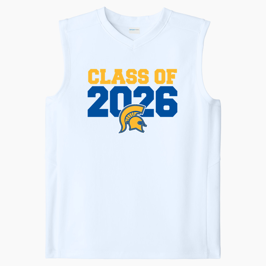 MASON CO CENTRAL HIGH SCHOOL SPARTANS <span class="pdp-name-mascot">MASON CO SPARTANS</span> Sport-Tek Youth Club Sleeveless V-Neck