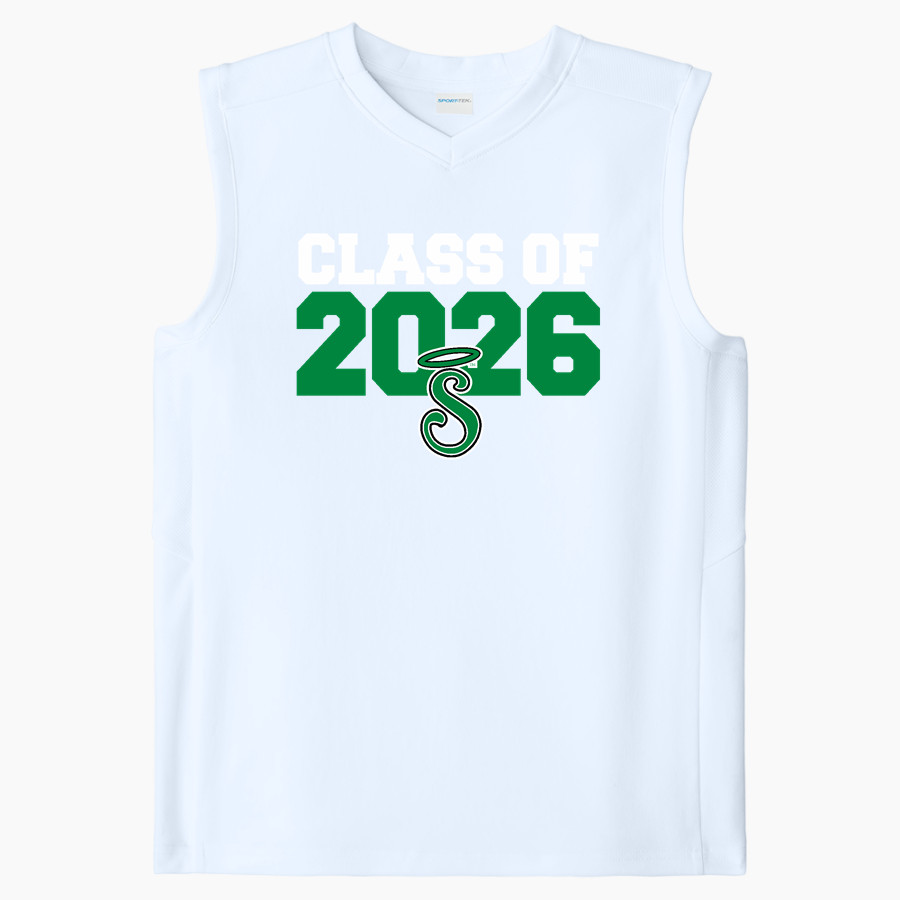 SETON HIGH SCHOOL SAINTS <span class="pdp-name-mascot">SETON SAINTS</span> Sport-Tek Youth Club Sleeveless V-Neck