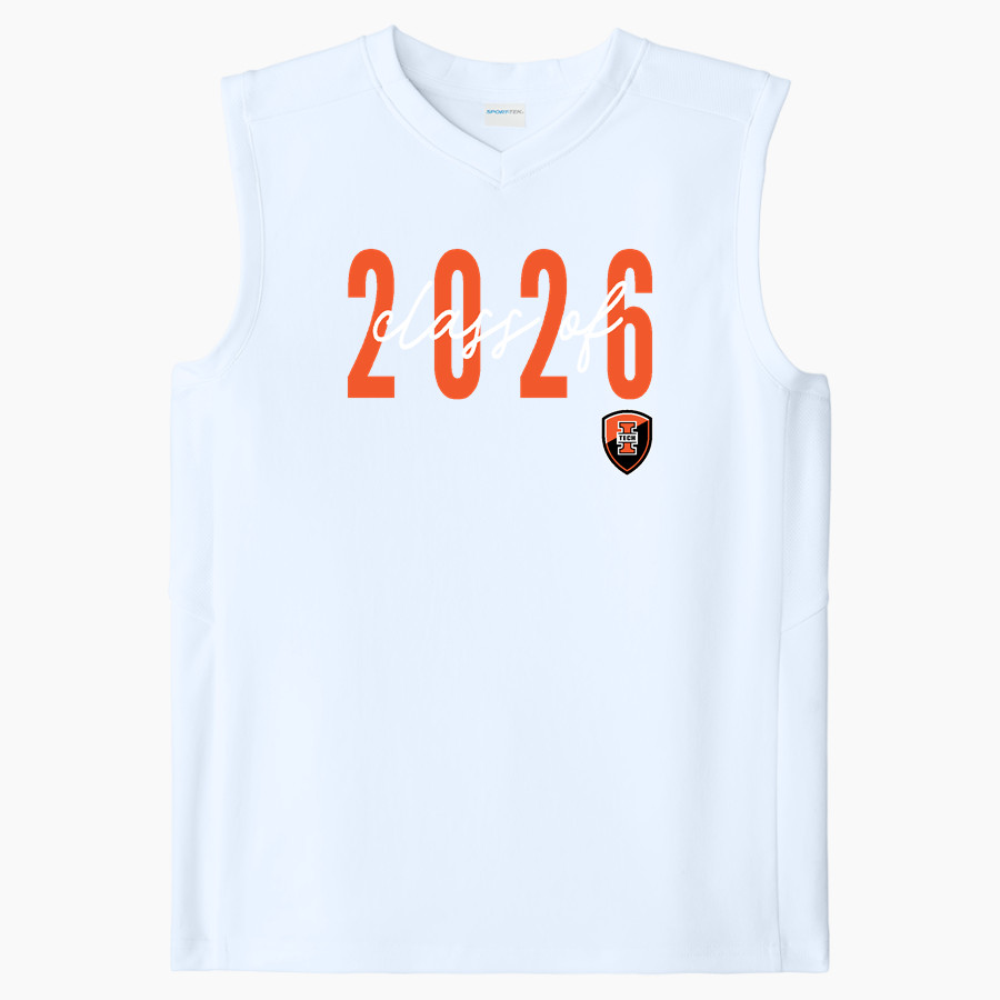 Official Store of the Warriors <span class="pdp-name-mascot">Indiana Tech Warriors</span> Sport-Tek Youth Club Sleeveless V-Neck