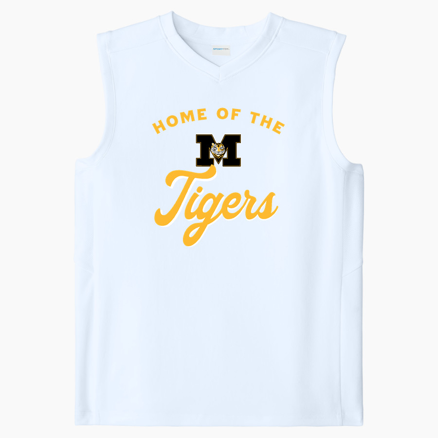 MITCHELL HIGH SCHOOL TIGERS <span class="pdp-name-mascot">MITCHELL TIGERS</span> Sport-Tek Youth Club Sleeveless V-Neck