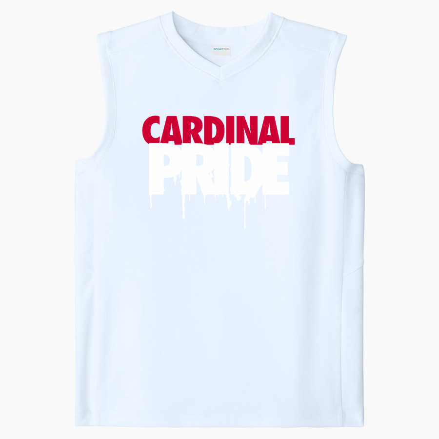 Dodge City Cardinals <span class="pdp-name-mascot">Dodge City Cardinals</span> Sport-Tek Youth Club Sleeveless V-Neck