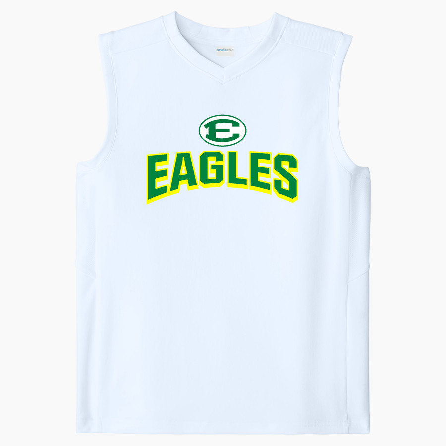 Eastern Alamance Eagles Sport-Tek Youth Club Sleeveless V-Neck