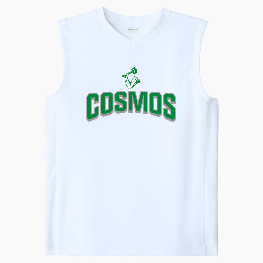 SPRINGFIELD HIGH SCHOOL COSMOS Sport-Tek Youth Club Sleeveless V-Neck
