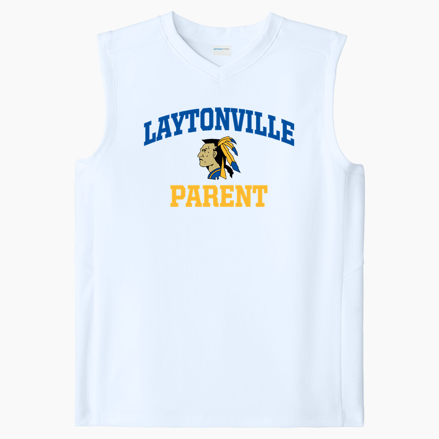 Laytonville Warriors Sport-Tek Youth Club Sleeveless V-Neck