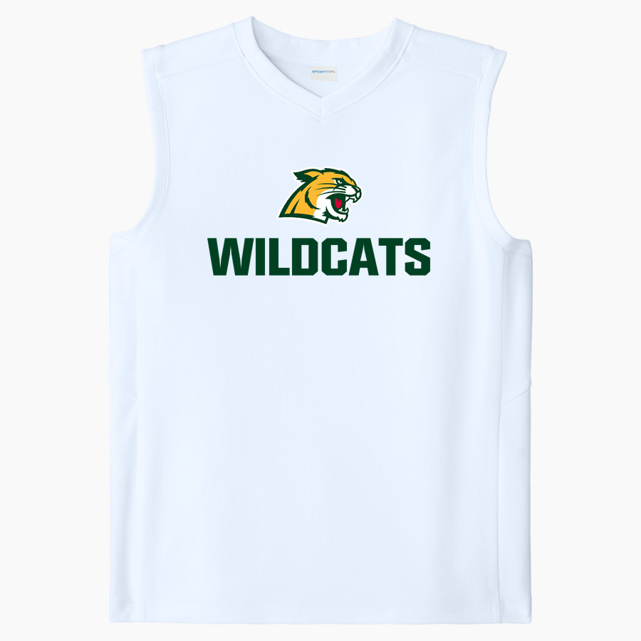 Northern Michigan Wildcats <span class="pdp-name-mascot">Northern Michigan Wildcats</span> Sport-Tek Youth Club Sleeveless V-Neck
