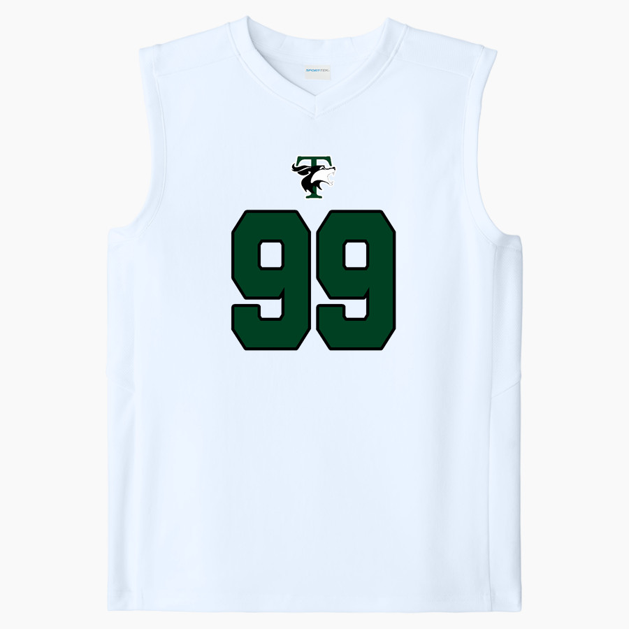 Timbercrest Wolves <span class="pdp-name-mascot">Timbercrest Wolves</span> Sport-Tek Youth Club Sleeveless V-Neck