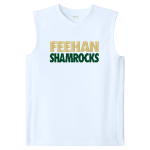 Bishop Feehan Shamrocks <span class="pdp-name-mascot">Bishop Feehan Shamrocks</span> Sport-Tek Youth Club Sleeveless V-Neck Front Thumbnail