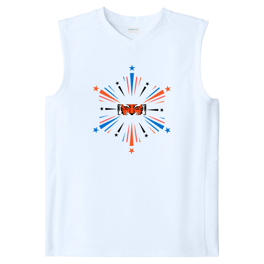 Tech High School Tigers <span class="pdp-name-mascot">Tech High School</span> Sport-Tek Youth Club Sleeveless V-Neck
