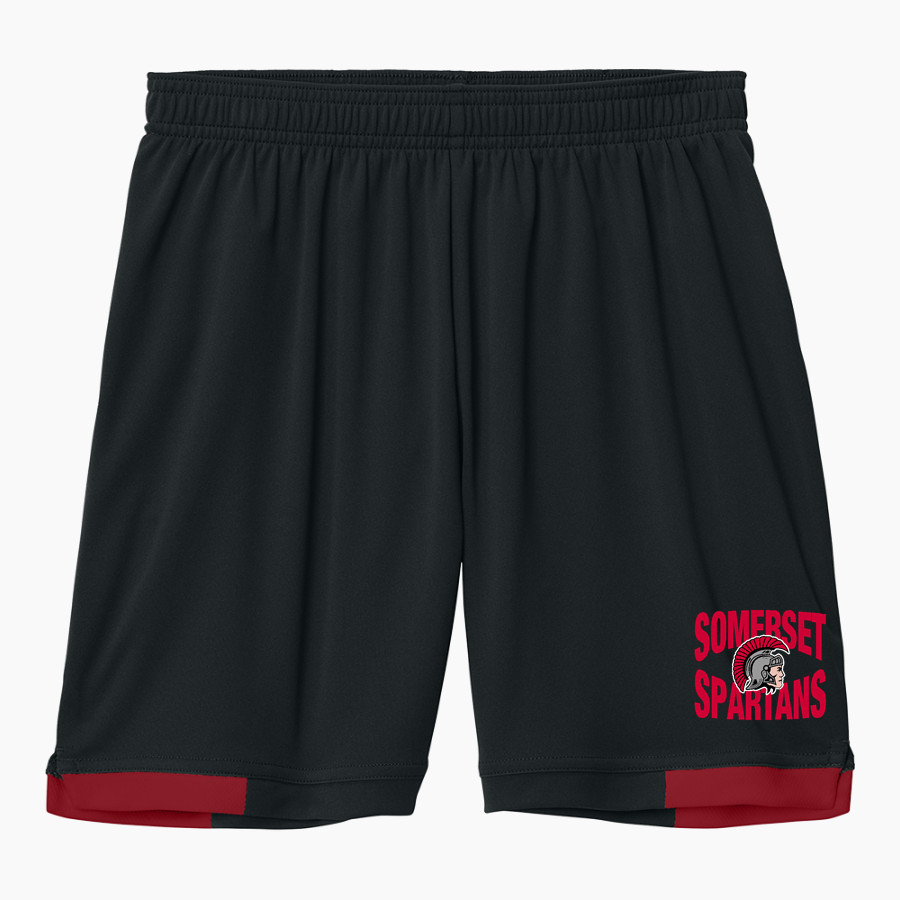 SOMERSET HIGH SCHOOL SPARTANS <span class="pdp-name-mascot">SOMERSET SPARTANS</span> Sport-Tek Youth Club 5in Short