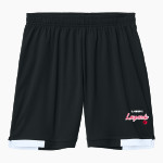 LAURENS CENTRAL SCHOOL LEOPARDS <span class="pdp-name-mascot">LAURENS LEOPARDS</span> Sport-Tek Youth Club 5in Short Front Thumbnail