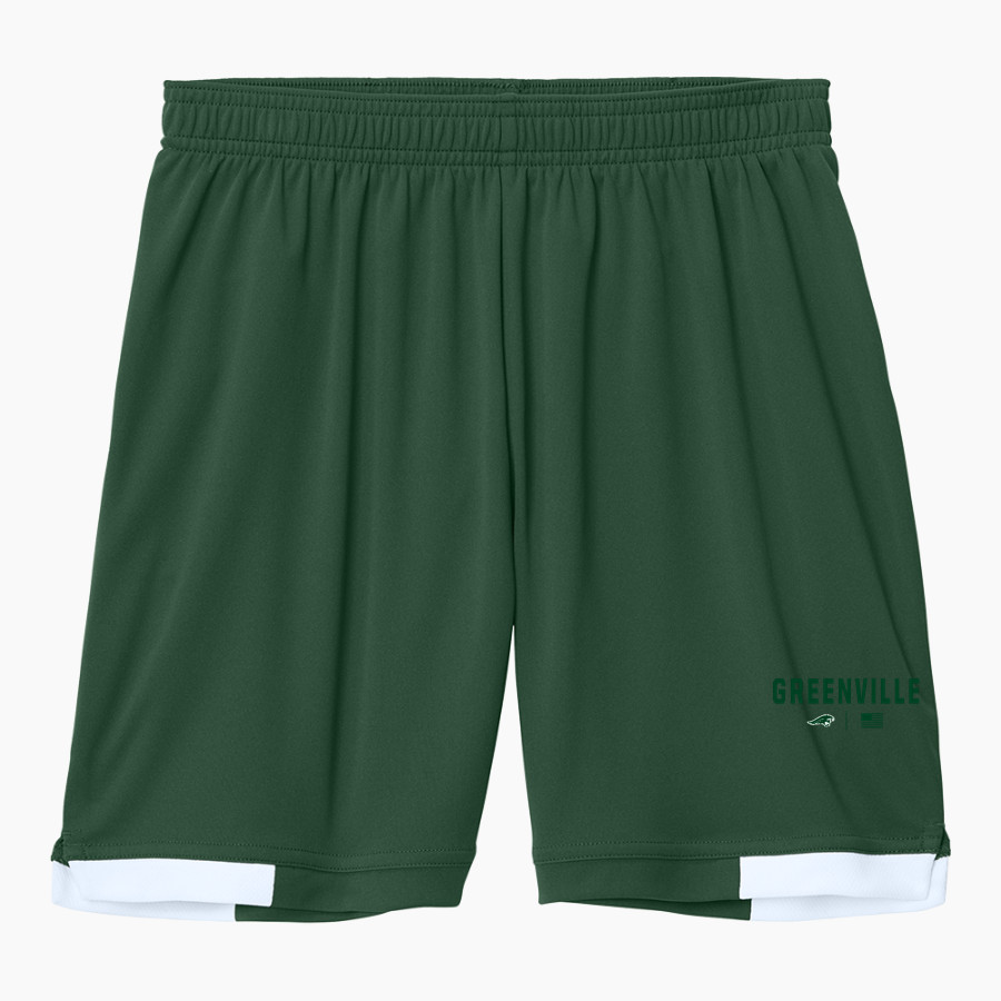 Greenville Green Wave official sideline store <span class="pdp-name-mascot">Greenville Green Wave</span> Sport-Tek Youth Club 5in Short