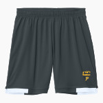 Prairie Falcons <span class="pdp-name-mascot">Prairie Falcons</span> Sport-Tek Youth Club 5in Short Front Thumbnail