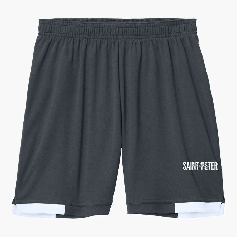 Saint Peter High School SAINTS ONLINE STORE <span class="pdp-name-mascot">Saint Peter Saints</span> Sport-Tek Youth Club 5in Short