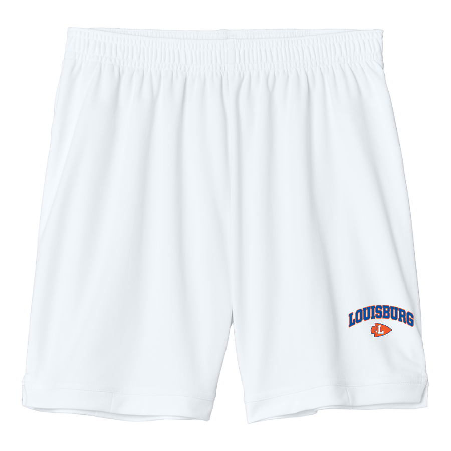 LOUISBURG HIGH SCHOOL WARRIORS <span class="pdp-name-mascot">LOUISBURG WARRIORS</span> Sport-Tek Youth Club 5in Short