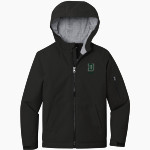 DINUBA HIGH SCHOOL EMPERORS Sport-Tek Youth Waterproof Insulated Jacket Front Thumbnail