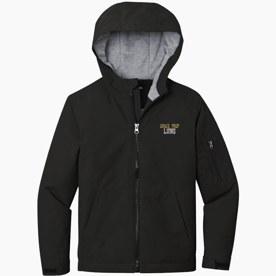 GRACE PREP ACADEMY LIONS <span class="pdp-name-mascot">GRACE LIONS</span> Sport-Tek Youth Waterproof Insulated Jacket