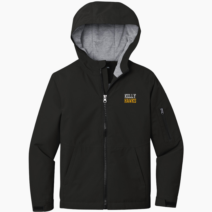Kelly Hawks <span class="pdp-name-mascot">Kelly Hawks</span> Sport-Tek Youth Waterproof Insulated Jacket