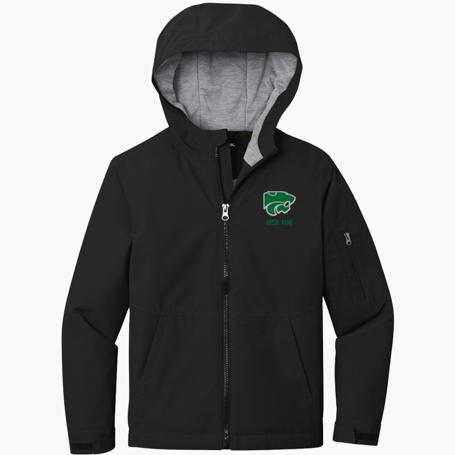 MAYFIELD HIGH SCHOOL WILDCATS <span class="pdp-name-mascot">MAYFIELD WILDCATS</span> Sport-Tek Youth Waterproof Insulated Jacket