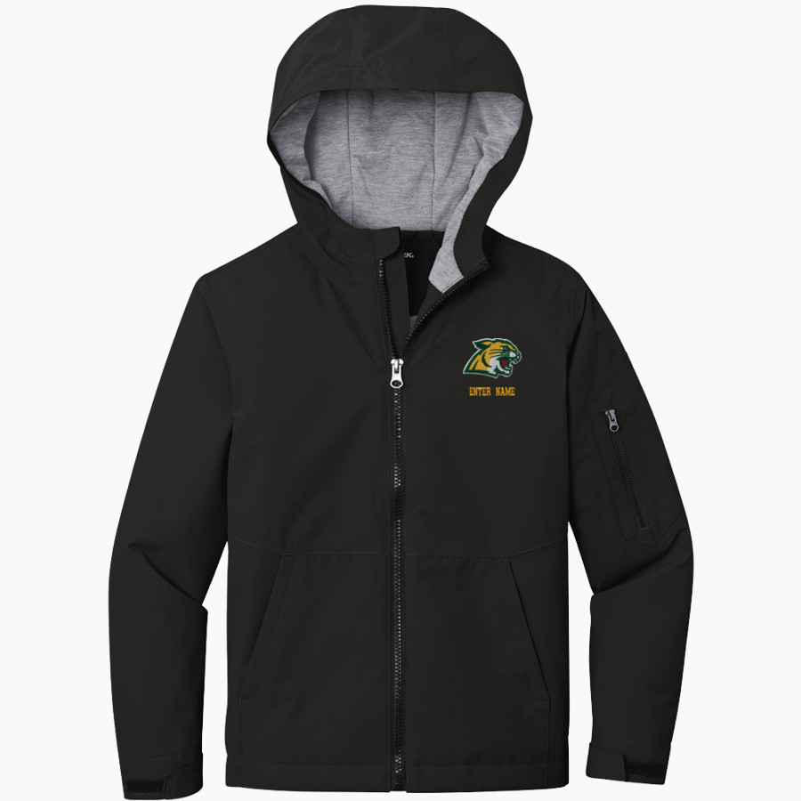 Northern Michigan Wildcats <span class="pdp-name-mascot">Northern Michigan Wildcats</span> Sport-Tek Youth Waterproof Insulated Jacket