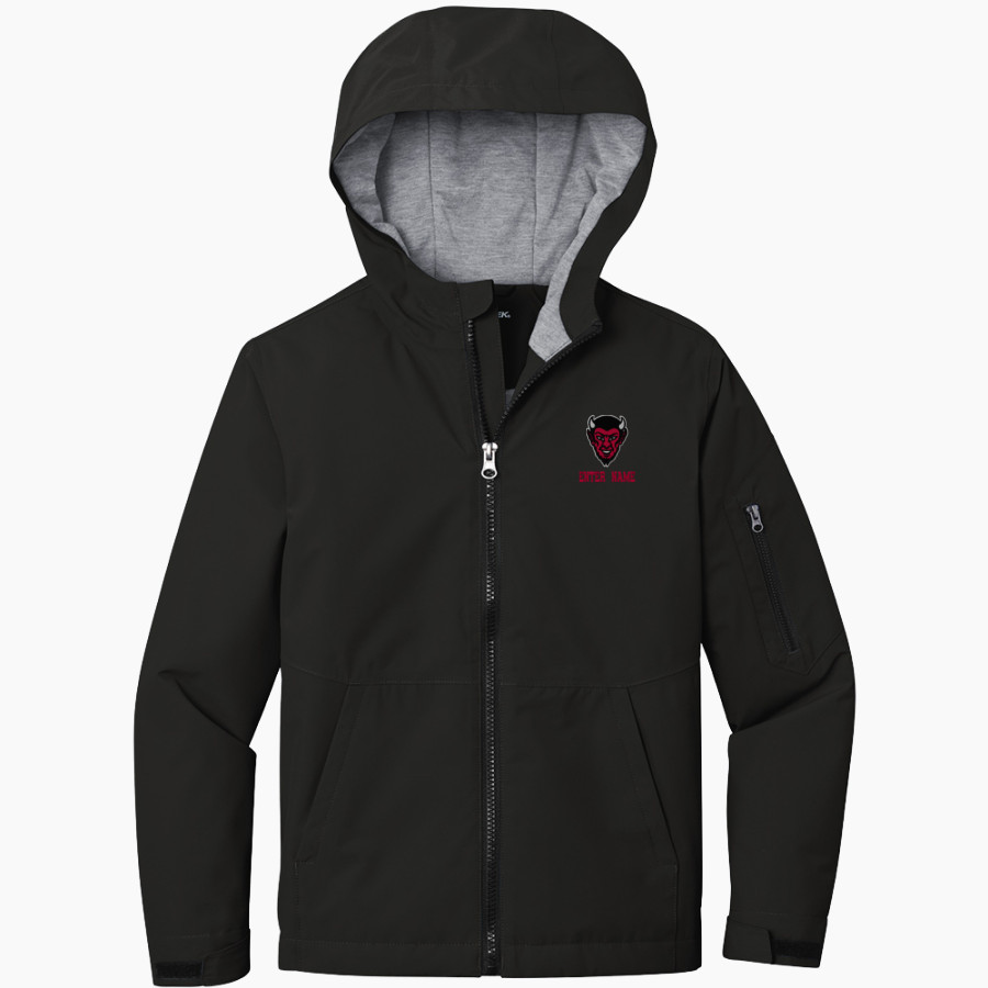 Chaffee Red Devils <span class="pdp-name-mascot">Chaffee Schools Red Devils</span> Sport-Tek Youth Waterproof Insulated Jacket