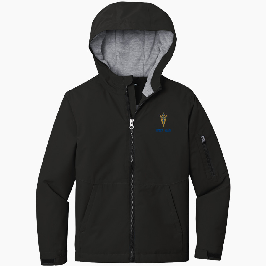 VILLA GROVE HIGH SCHOOL BLUE DEVILS Sport-Tek Youth Waterproof Insulated Jacket