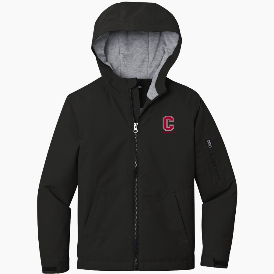 Channahon Jr High Indians <span class="pdp-name-mascot">Channahon Jr High Indians</span> Sport-Tek Youth Waterproof Insulated Jacket