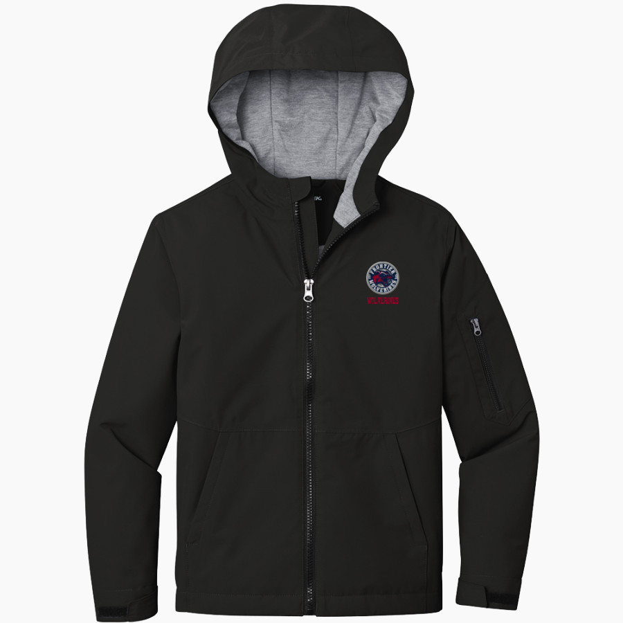 Frontier Academy Wolverines <span class="pdp-name-mascot">Frontier Academy Wolverines</span> Sport-Tek Youth Waterproof Insulated Jacket