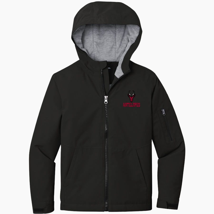 ANTELOPE VALLEY HIGH SCHOOL ANTELOPES <span class="pdp-name-mascot">ANTELOPE VALLEY ANTELOPES</span> Sport-Tek Youth Waterproof Insulated Jacket