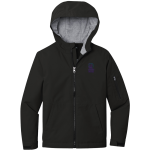 Lawrence 3-8 Lobos <span class="pdp-name-mascot">Lawrence 3-8 School Lobos</span> Sport-Tek Youth Waterproof Insulated Jacket Front Thumbnail