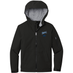 Crow Tigers <span class="pdp-name-mascot">Crow Middle School Tigers</span> Sport-Tek Youth Waterproof Insulated Jacket Front Thumbnail